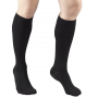 Truform 20-30 mmHg Compression Below Knee Socks-Stockings for Men and Women, Closed Toe