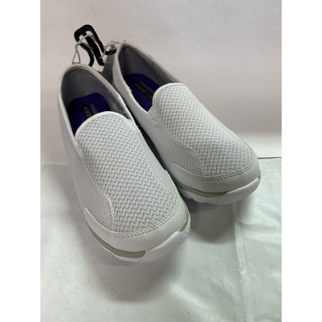 Women's Danskin Now Memory Foam Walking Shoe, White Size 11 Women's
